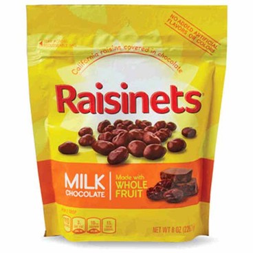 Raisinets Chocolate Covered RaisinsBuy 1 Get 1 FREEFree item of equal or lesser price. 
Or FMC Buncha Crunch Chocolate Candy or Butterfinger Bites, 8-oz bag
