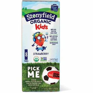 Stonyfield Kids Organic YogurtBuy 1 Get 1 FREEFree item of equal or lesser price.
8-pk. 2 or 2.25-oz tube or Yogurt Smoothie, 4-pk. 6-oz pkg.