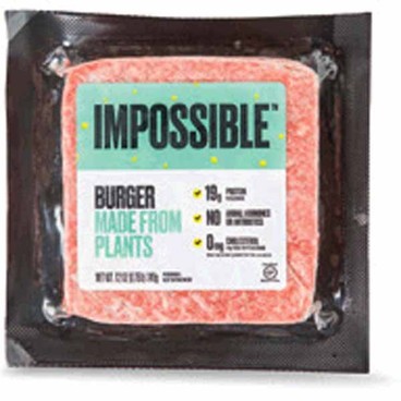 Impossible BurgerBuy 1 Get 1 FREEFree item of equal or lesser price.
12-oz pkg.; or Sausage: Italian, Spicy, or Bratwurst, Made From Plants, 13.5-oz pkg.
