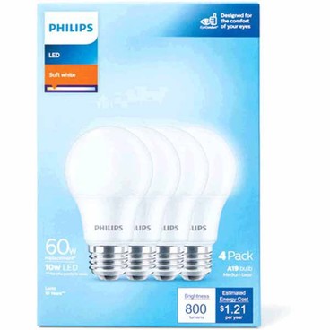 Philips LED Light BulbsBuy 1 Get 1 FREEFree item of equal or lesser price.
2 or 4-ct. pkg.