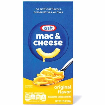 Kraft Mac & CheeseBuy 1 Get 1 FREEFree item of equal or lesser price.
5.5 to 7.3-oz box