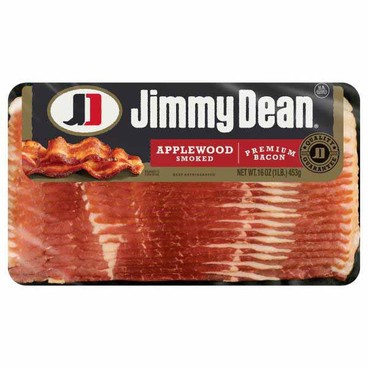 Jimmy Dean BaconBuy 1 Get 1 FreeFree item of equal or lesser price. 
16-oz pkg.
