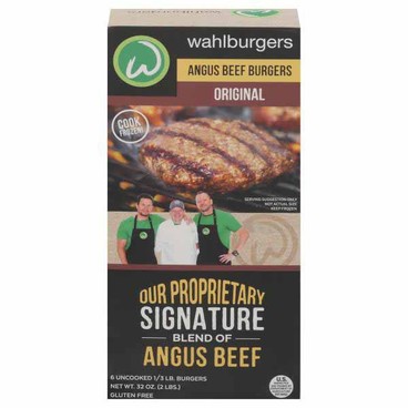 Wahlburger Patties: Turkey, Angus Beef, or Bacon and CheeseBuy 1 Get 1 FreeFree item of equal or lesser price. 
32-oz pkg.
