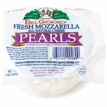 BelGioioso Fresh Mozzarella PearlsBuy 1 Get 1 FREEFree item of equal or lesser price.
Or Mozzarella Cheese, Delicate and Milky Flavor, Made in Wisconsin, 8-oz pkg.