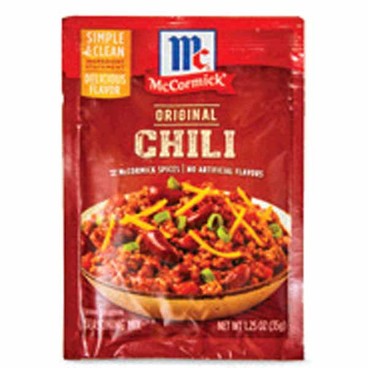 McCormick Seasoning MixBuy 1 Get 1 FREEFree item of equal or lesser price. 
Or Gravy Mix or Marinade, .75 to 2.64-oz pkg.; or Adolph's Tenderizing Meat Marinade, 1-oz pkg.; or French's Chili-O Seasoning Mix, 1.75-oz pkg.
