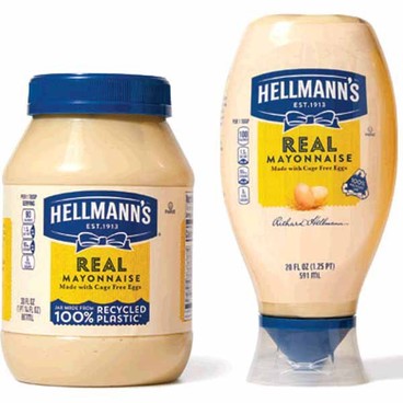 Hellmann's MayonnaiseBuy 1 Get 1 FREEFree item of equal or lesser price. 
20 to 30-oz pkg.