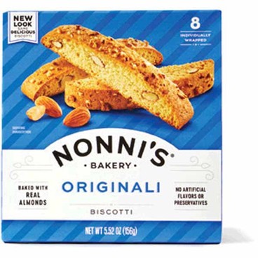 Nonni's BiscottiBuy 1 Get 1 FREEFree item of equal or lesser price. 
Or Bites, THINaddictives, or Snackers, 4.4 to 6.88-oz pkg.