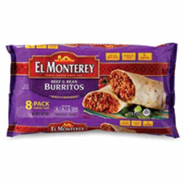 El Monterey EntréesBuy 1 Get 1 FREEFree item of equal or lesser price.
Or Bowls, 8 to 10.25-oz pkg.; or Burritos or Chimichangas, 30.4 or 32-oz pkg.