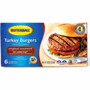 Butterball Turkey BurgersBuy 1 Get 1 FREEFree item of equal or lesser price.
Sold Frozen, 24 or 32-oz pkg.; or Steak-umm 100% Beef Sandwich Steaks, 21-oz pkg.; or Gary's Quick Steak, 10.8-oz pkg.