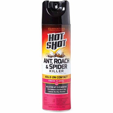 Hot Shot Ant, Roach & Spider KillerBuy 1 Get 1 FREEFree item of equal or lesser price.
17.5-oz can; or Ecologic Ant & Roach or Flying Insect Killer, Fragrance-Free Aerosol, 14-oz can