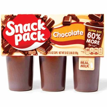 Super Snack Pack PuddingBuy 1 Get 1 FREEFree item of equal or lesser price.
Or Juicy Gels, 6-ct. 5.5-oz cup; or Snack Pack, 6-pk. 3.25 or 3.5-oz cup