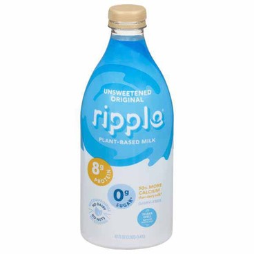 Ripple Dairy-Free Plant-Based MilkBuy 1 Get 1 FreeFree item of equal or lesser price. 
48-oz bot.