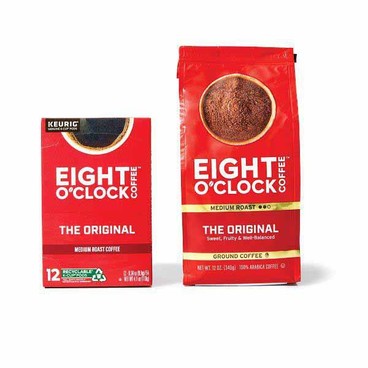 Eight O'Clock CoffeeBuy 1 Get 1 FreeFree item of equal or lesser price. 
11 to 12-oz bag or K-Cups, 12-ct. box
