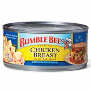 Bumble Bee Premium Chicken BreastBuy 1 Get 1 FREEFree item of equal or lesser price.
With Rib Meat, Chunk, in Water, 98% Fat Free, 10-oz can