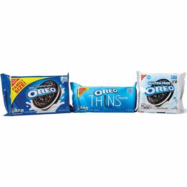 Nabisco Family Size CookiesBuy 1 Get 1 FREEFree item of equal or lesser price. 
Or Gluten Free Oreo, 12.2 to 25.6-oz or Tate's, 5 to 7-oz pkg.