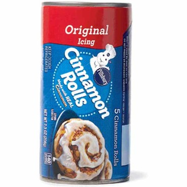 Pillsbury Cinnamon RollsBuy 1 Get 1 FREEFree item of equal or lesser price.
7.3-oz or Crescent Dinner Rolls, 4-oz; or Grands! Biscuits, 10.2-oz or Flaky Layers Biscuits, 12-oz can