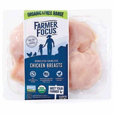 Farmer Focus Boneless Skinless Chicken BreastsBuy 1 Get 1 FREEFree item of equal or lesser price.
Organic & Free Range