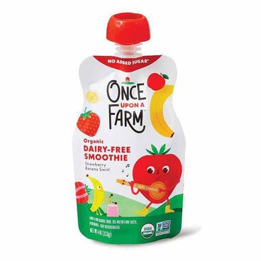Once Upon A Farm Organic Fruit & Veggie Blend or Dairy Free SmoothieBuy 1 Get 1 FreeFree item of equal or lesser price.
3.2 or 4-oz pouch
