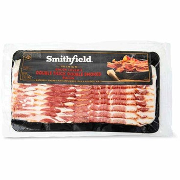 Smithfield BaconBuy 1 Get 1 FREEFree item of equal or lesser price.
12 or 16-oz pkg.