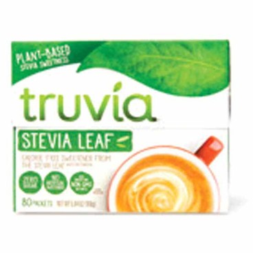 Truvia Stevia SweetenerBuy 1 Get 1 FREEFree item of equal or lesser price.  
40 or 80-ct. or 9.8 to 16-oz or Monk Fruit, 60-ct. or 9.8 or 12-oz pkg.; or Stevia Liquid Sweetener, 2.7-oz bot.