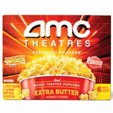 AMC Theatres Perfectly PopcornBuy 1 Get 1 FREEFree item of equal or lesser price.
Microwave Popcorn, 6-ct. box
