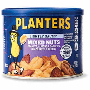 Planters Mixed NutsBuy 1 Get 1 FREEFree item of equal or lesser price.
Or Cashews Halves & Pieces, 8 to 10.3-oz can