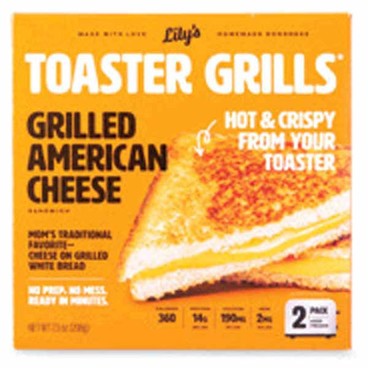 Lily's Toaster Grills Grilled SandwichBuy 1 Get 1 FREEFree item of equal or lesser price. 
7.1 or 7.3-oz box