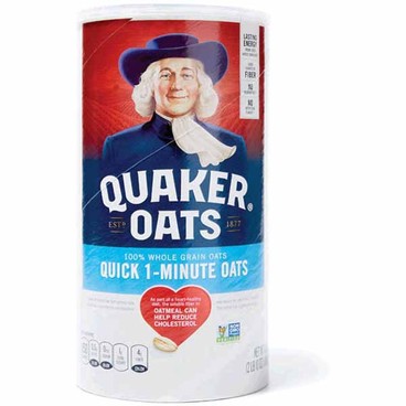 Quaker OatsBuy 1 Get 1 FREEFree item of equal or lesser price.
Quick 1-Minute or Old Fashioned, 42-oz cnstr.