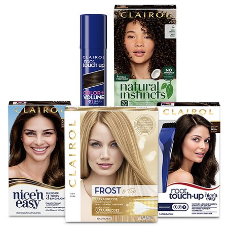$5.00 OFF TWO (2) boxes of Clairol® Products