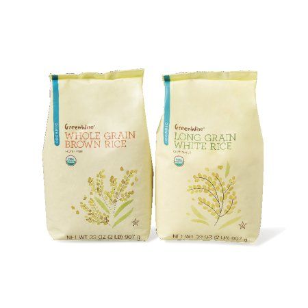 1.00 Off  The Purchase of One (1) GreenWise Organic Brown Rice Or White, 32-oz bag