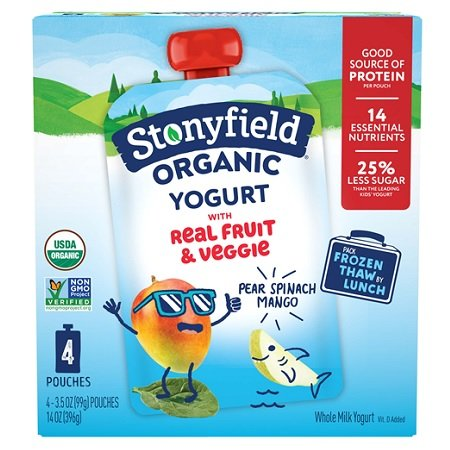 Save $1.50 on ONE (1) Stonyfield Organic Large Cup (30-32 oz.), Kids or YoBaby Multipack
