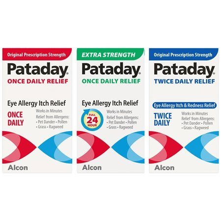 Save $5.00 on any ONE (1) Pataday Eye Allergy Itch Relief 2.5-5-mL
