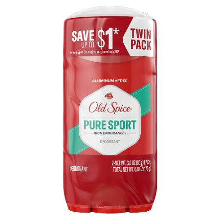 Save $1.00 on ONE Old Spice High Endurance 3.0 oz. Antiperspirant/Deodorant TWIN PACK.