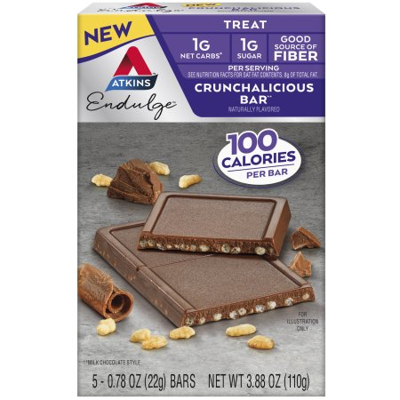 Save $1.00 on any ONE (1) Atkins new Endulge™ Crunchalicious Bar,  Almond Craze Bar, or Peanut Butter Candies 5pk