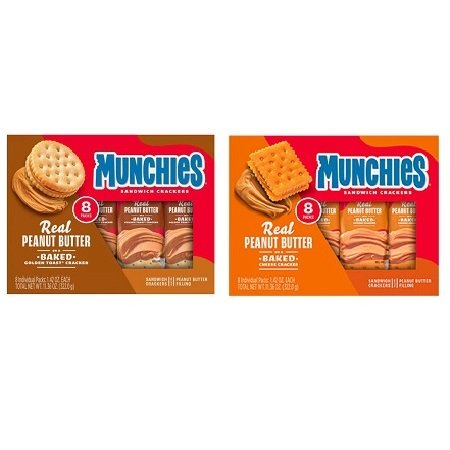 Save $1.00 on TWO (2) 8ct Munchies Crackers