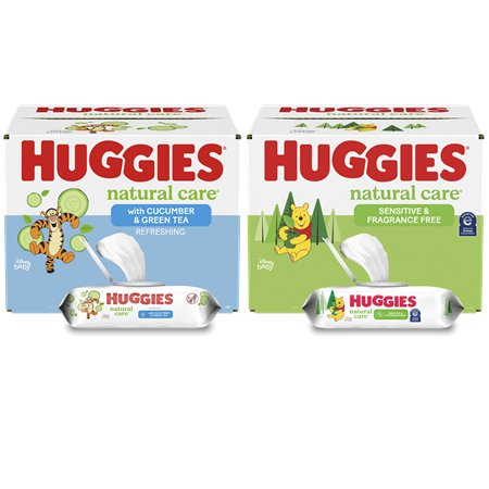 Save $1.00 on ONE (1) pkg of HUGGIES® Natural Care® or Simply Clean® Baby Wipes