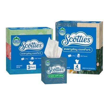 Save $1.00 when you spend $4.50 on Scotties products