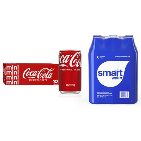 Buy any ONE (1) Coca-Cola 10 pack and Save $2.00 on any ONE (1) Smart Water 1L 6pk