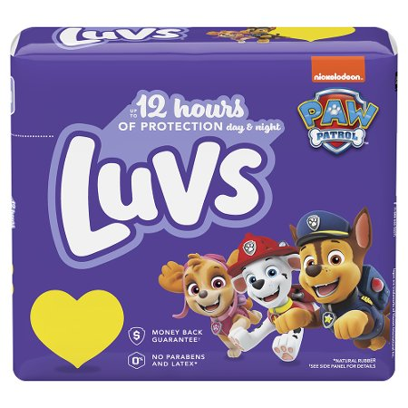 Save $2.00 on ONE Box Luvs Diapers.