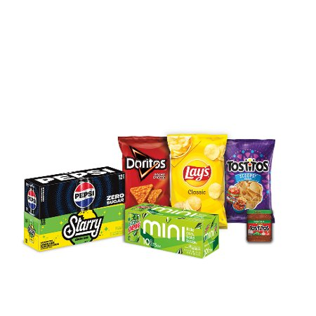 Save $3.00 on any FIVE (5) Pepsi® Products and/or Frito-Lay Products