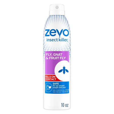 Save $1.00 on ONE Zevo Fly, Gnat & Fruit Fly Flying Insect Aerosol Spray 10 oz (excludes twin pack).