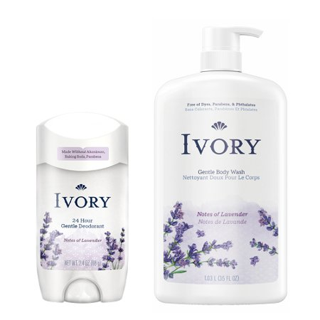 Save $0.50 on ONE Ivory Body Wash 27oz or larger OR any Ivory Deodorant (excludes trial/travel size).