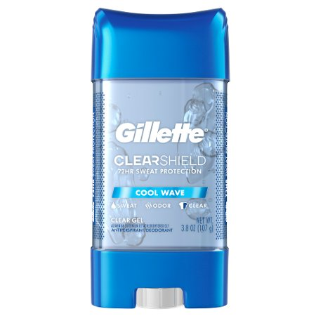 Save $1.00 on ONE Gillette Clear Gel 2.85 oz or larger (excludes .5oz, Clinical, and Dry Spray.).
