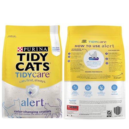 Save $2.00 on Tidy Cats® Tidy Care® Alert Non-clumping Cat Litter 8lb