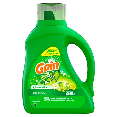 Save $1.50 on Gain Laundry Detergent