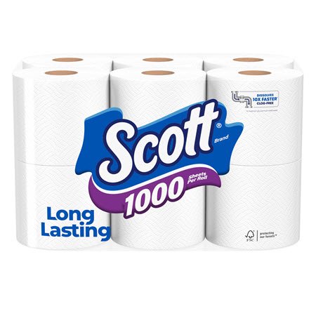 Save $1.00 on SCOTT Bath Tissue