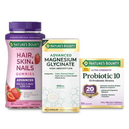 Save $3.00 on 2 Nature's Bounty® Supplements, Any Size (Excludes Kids Supplements)