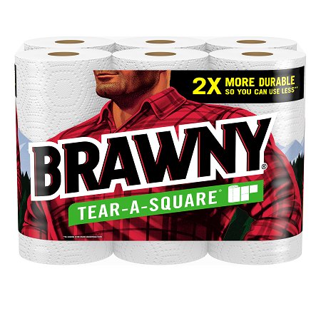 Save $1.00 on Brawny®Paper Towels