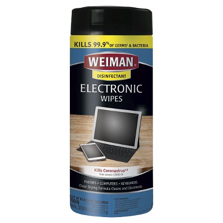 Save $2.00 on Weiman Electronic Wipes