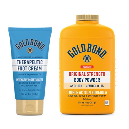Save $1.25 on Gold Bond Powder, Foot Cream, or First Aid